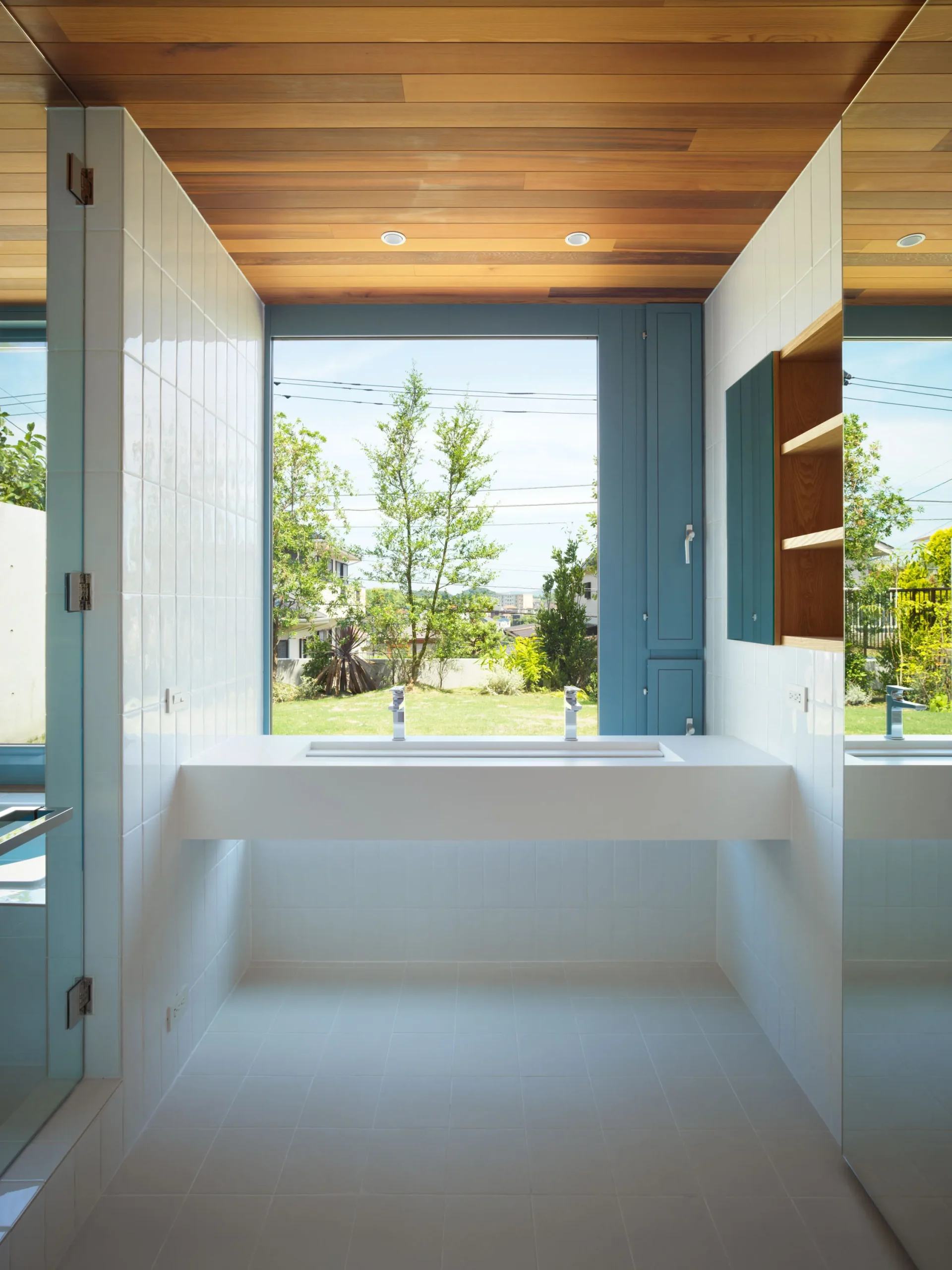 ジェイホームズだから実現できる、建築家の設計と施工精度 洗面所