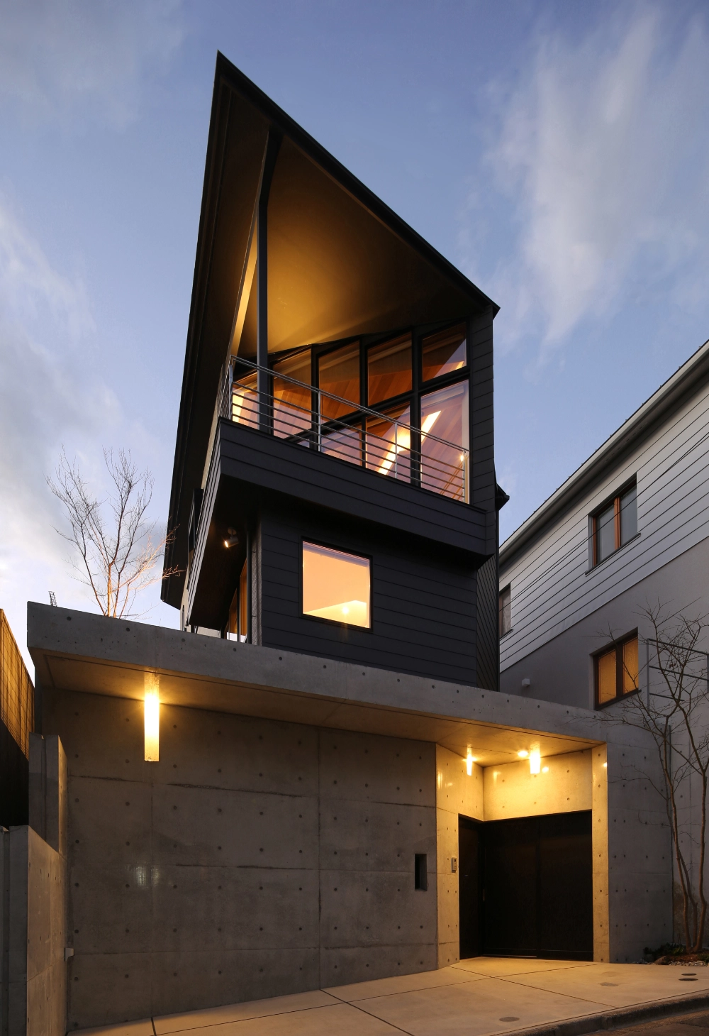 RC造+木造の混構造で叶える、大空間の高級注文住宅の施工事例画像