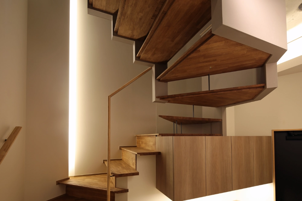 RC造+木造の混構造で叶える、大空間の高級注文住宅の施工事例画像