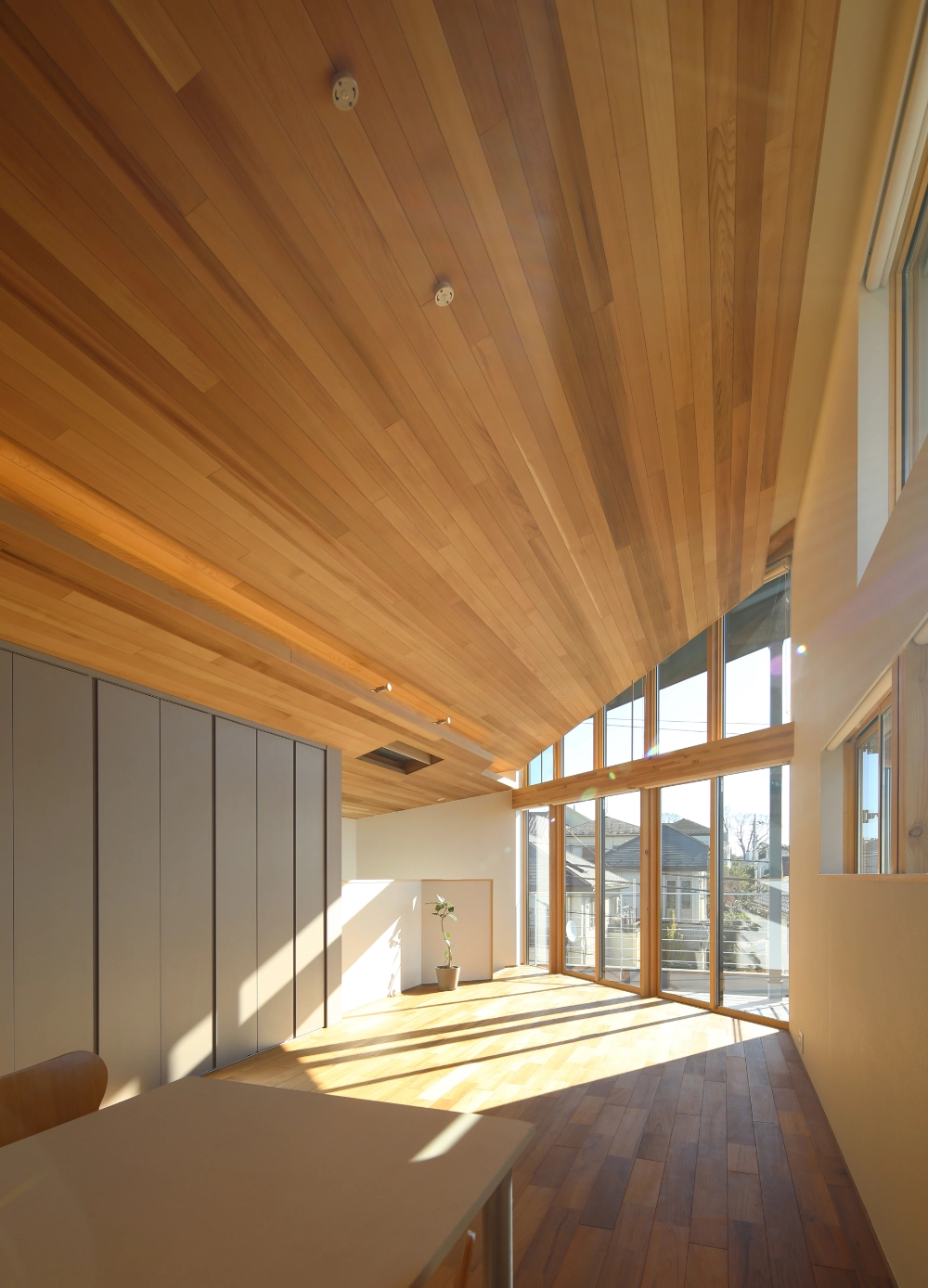 RC造+木造の混構造で叶える、大空間の高級注文住宅の施工事例画像