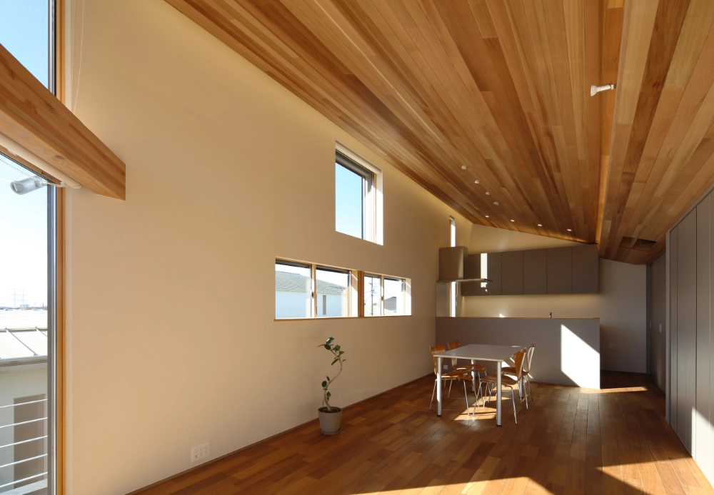 RC造+木造の混構造で叶える、大空間の高級注文住宅の施工事例画像